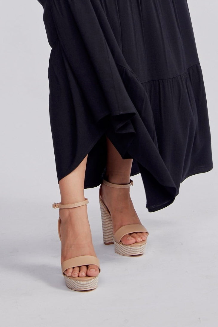 LIAM HEELS / BEIGE