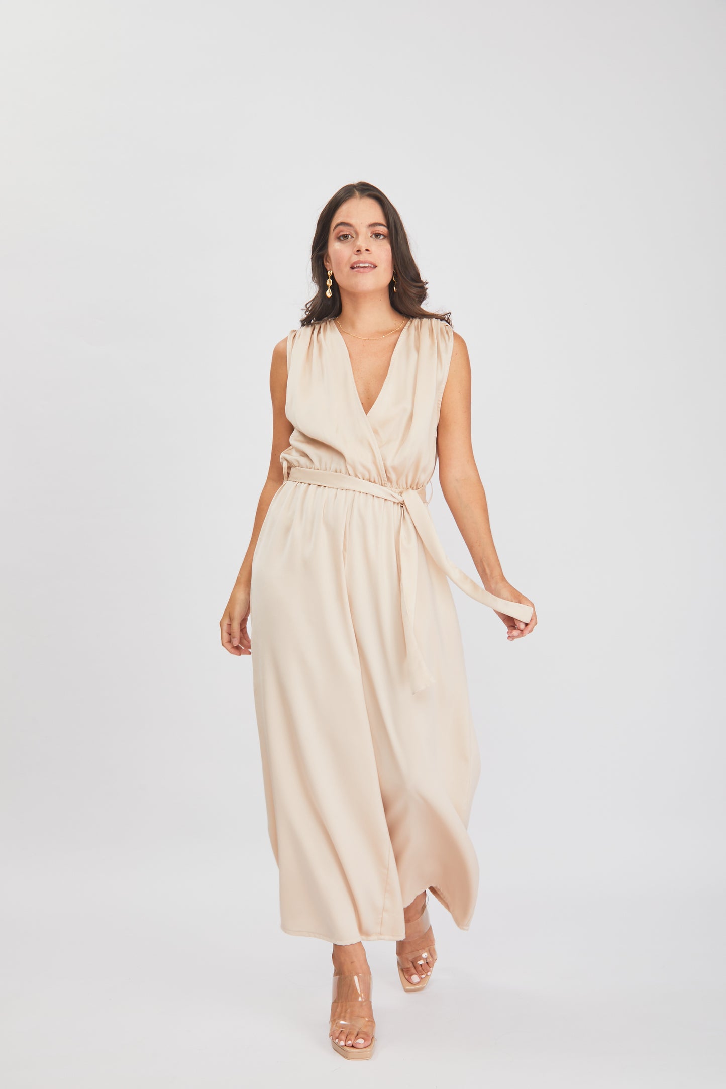 NYA HEELS / BEIGE