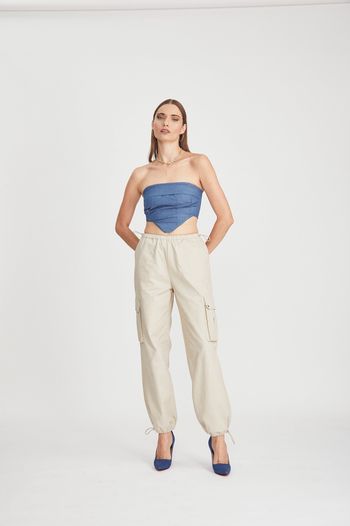 STILETTOS MABEL DENIM