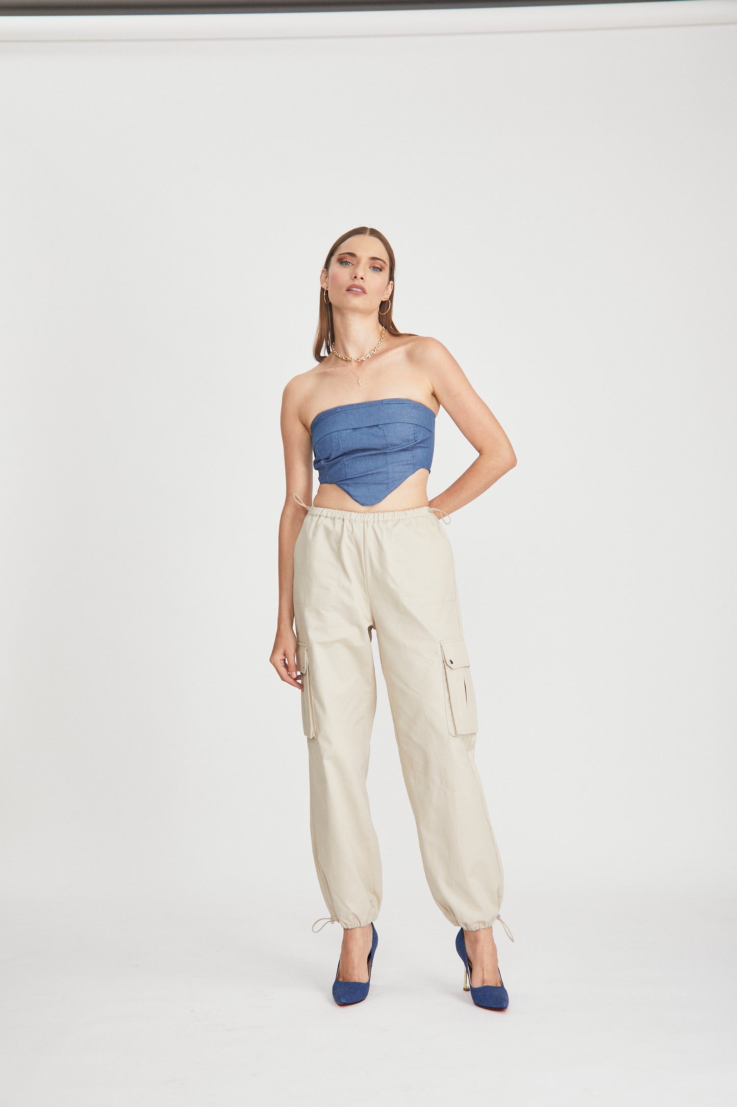 STILETTOS MABEL DENIM