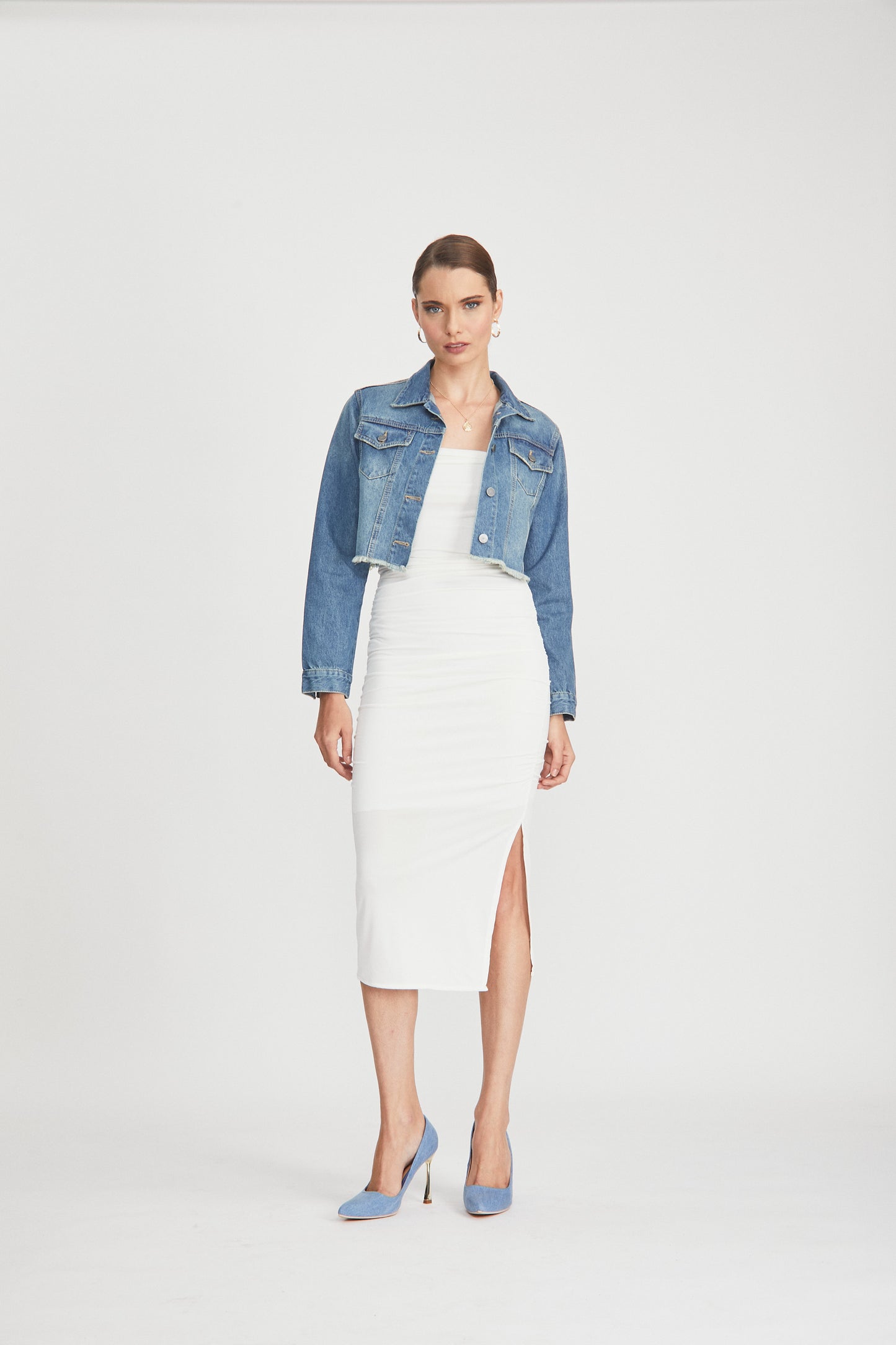 STILETTO MABEL DENIM SKY
