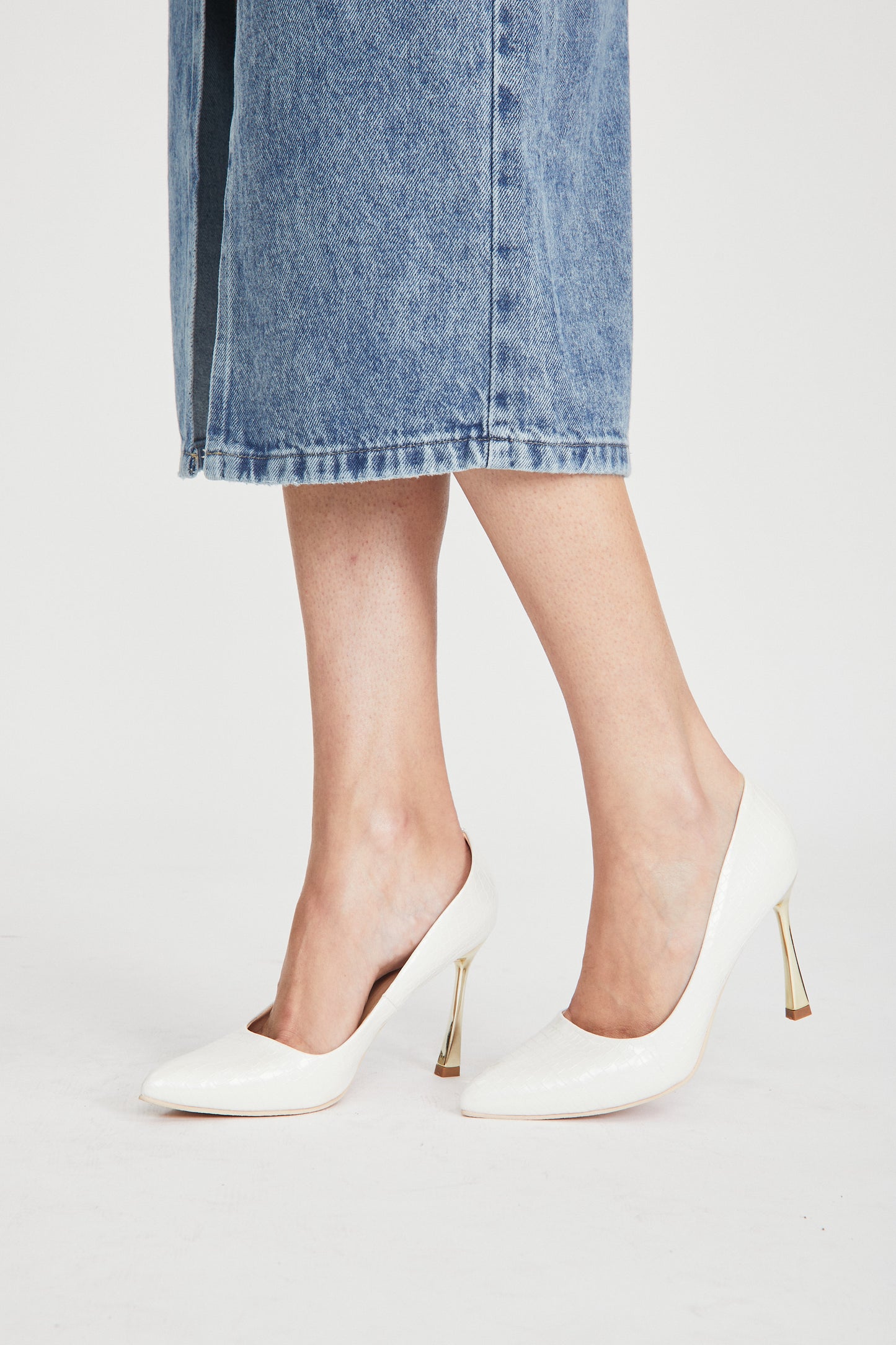 STILETTOS MALI / BLANCO