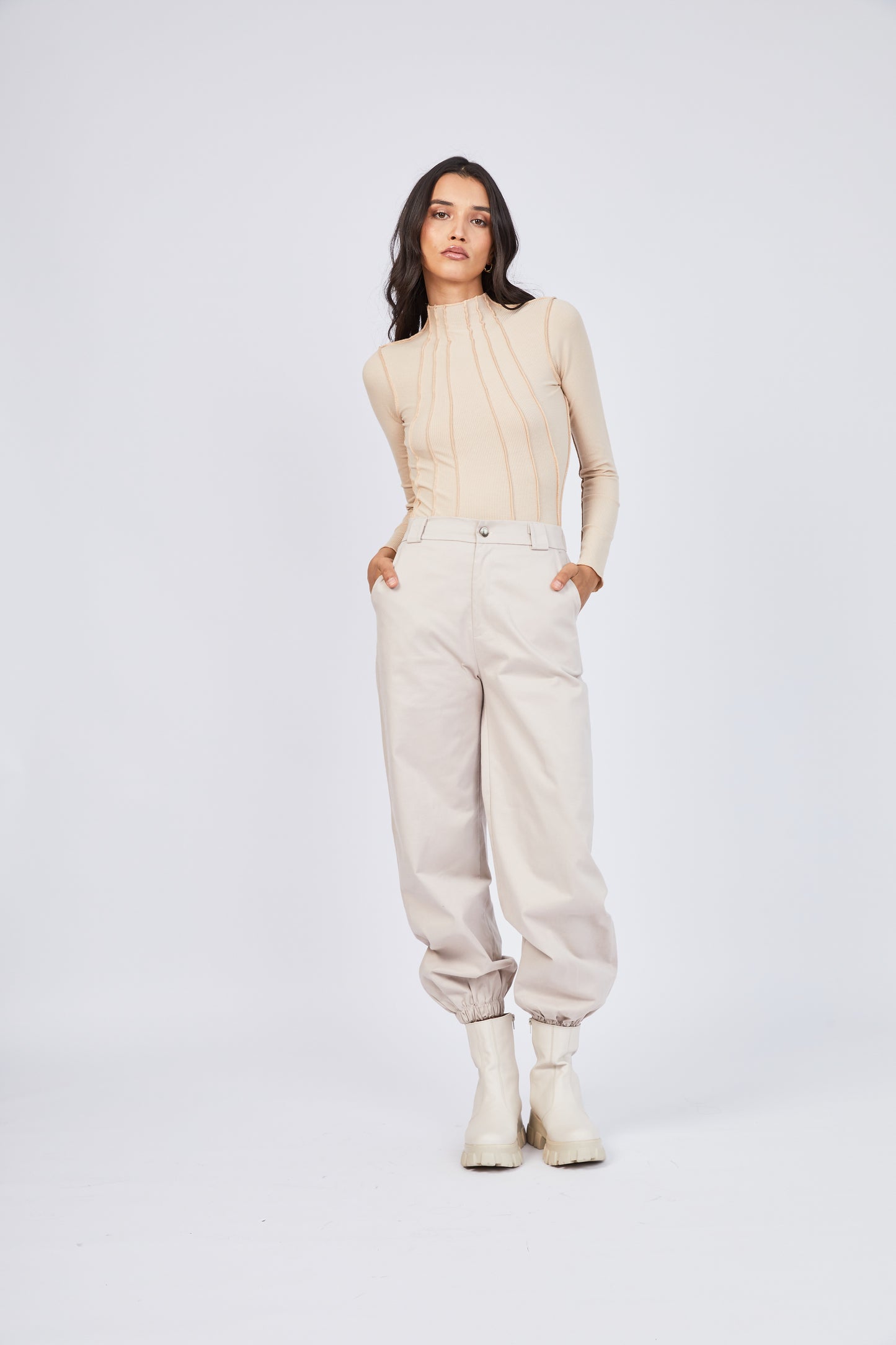 STORMI BOOTS BEIGE