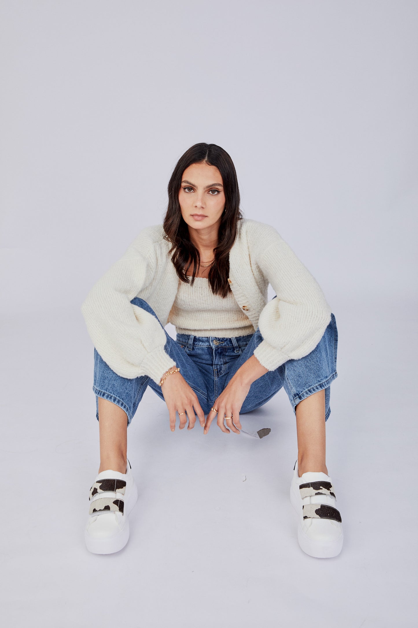 EMMA SNEAKERS / COW