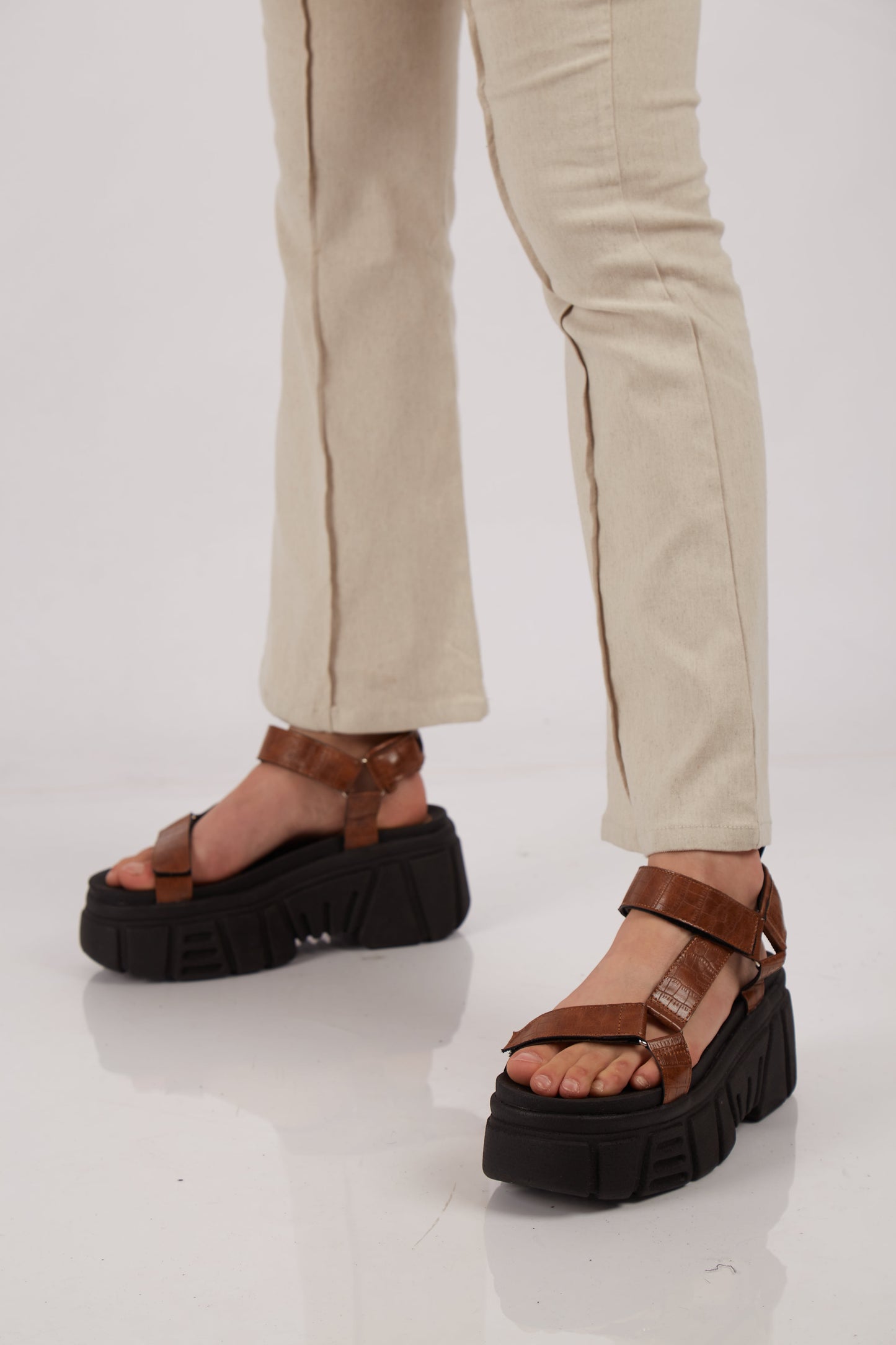 ASHER SANDALS MARRON
