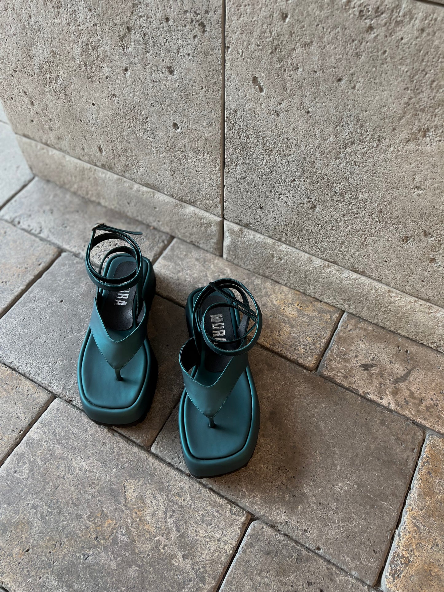 AMAYA SANDALS GREEN