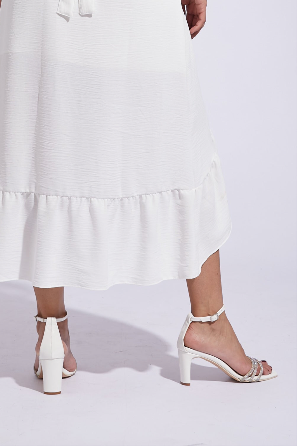 CINDERELLA HEELS / BLANCO