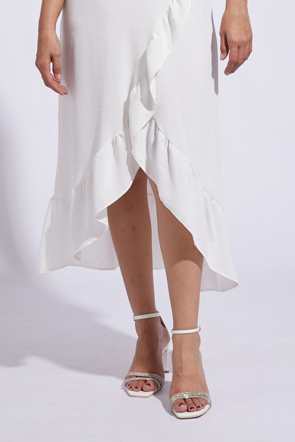 CINDERELLA HEELS / BLANCO