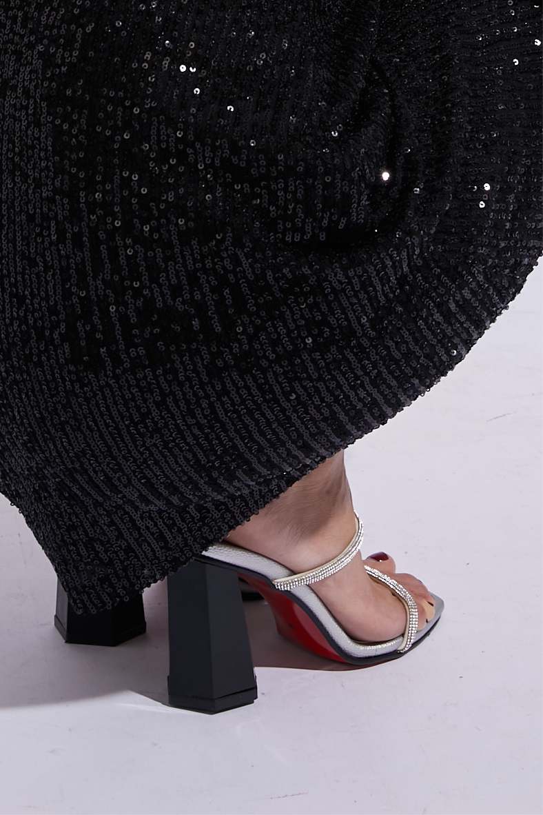 GLAM HEELS / PLATEADO