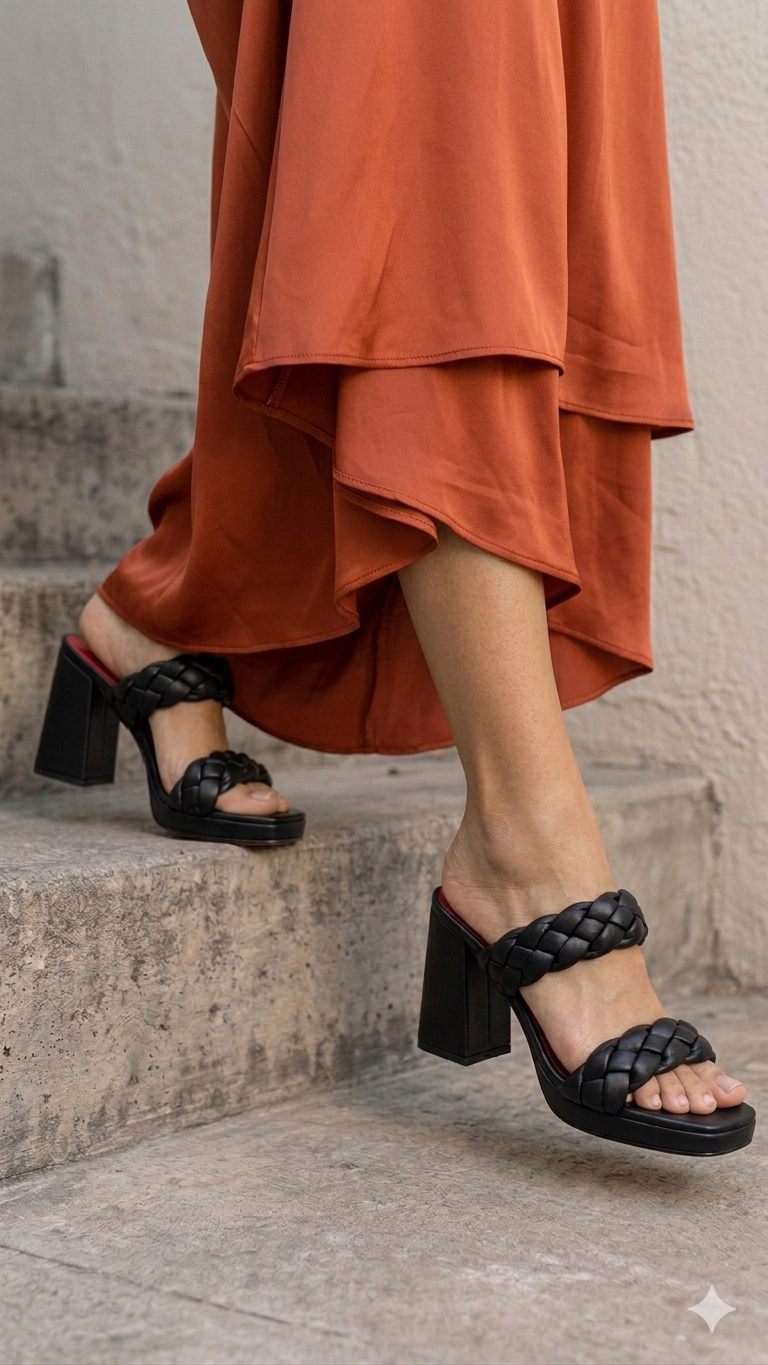 LOLA HEELS / NEGRO