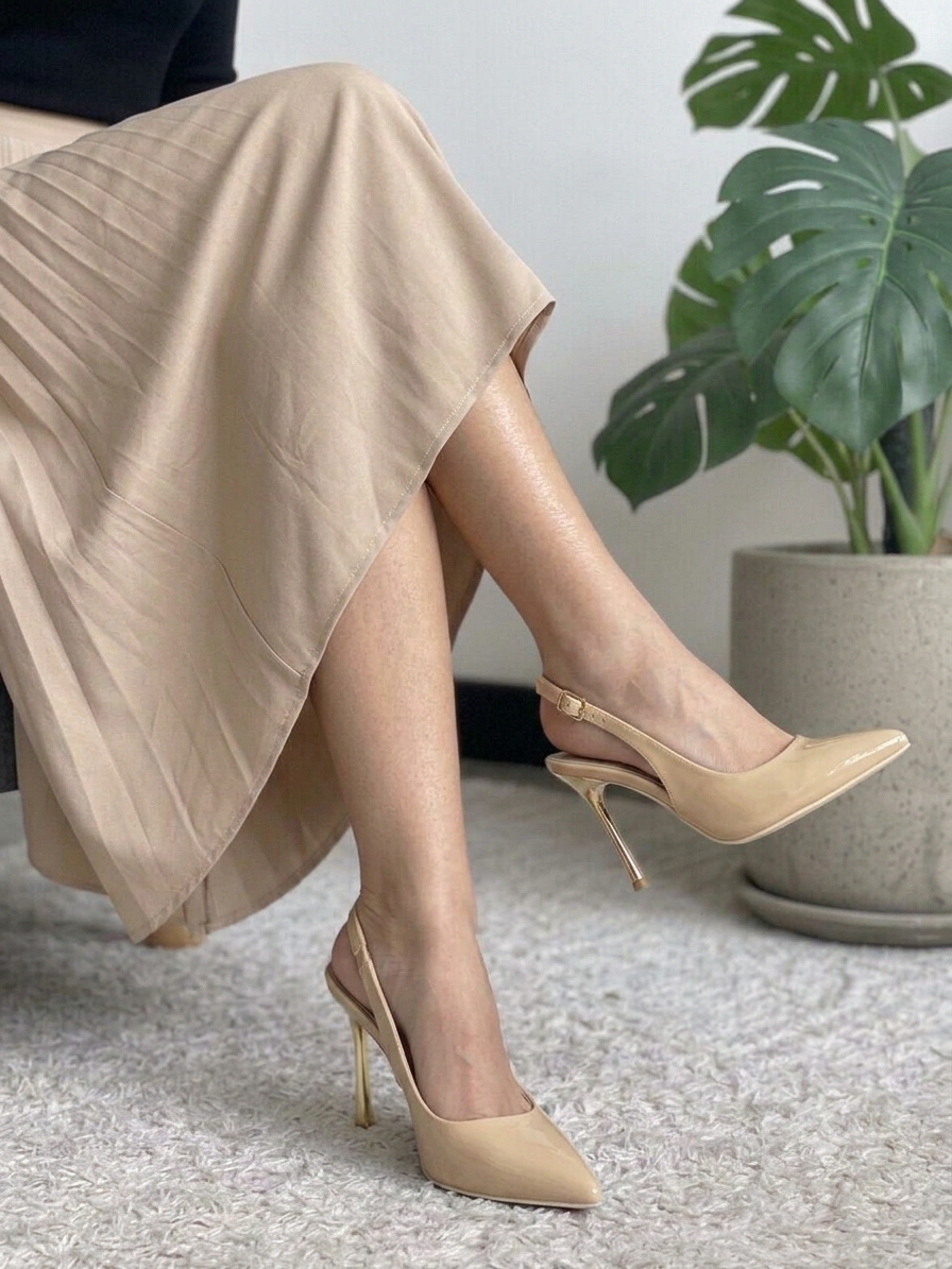 VIVIENNE STILETTOS / BEIGE