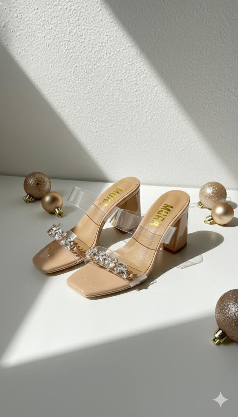 PARIS HEELS / BEIGE