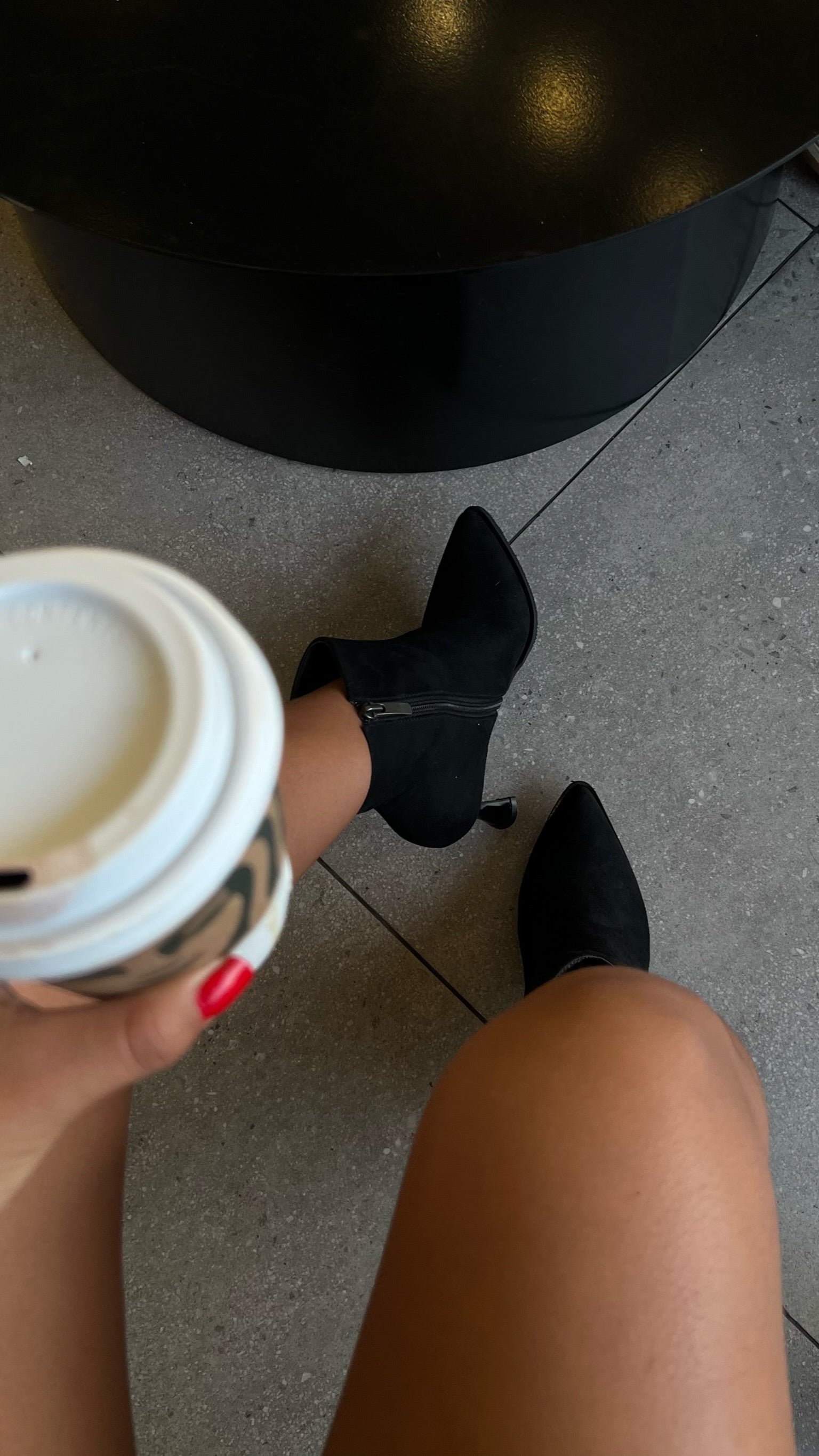 BEKI BOOTS / BLACK SUEDE