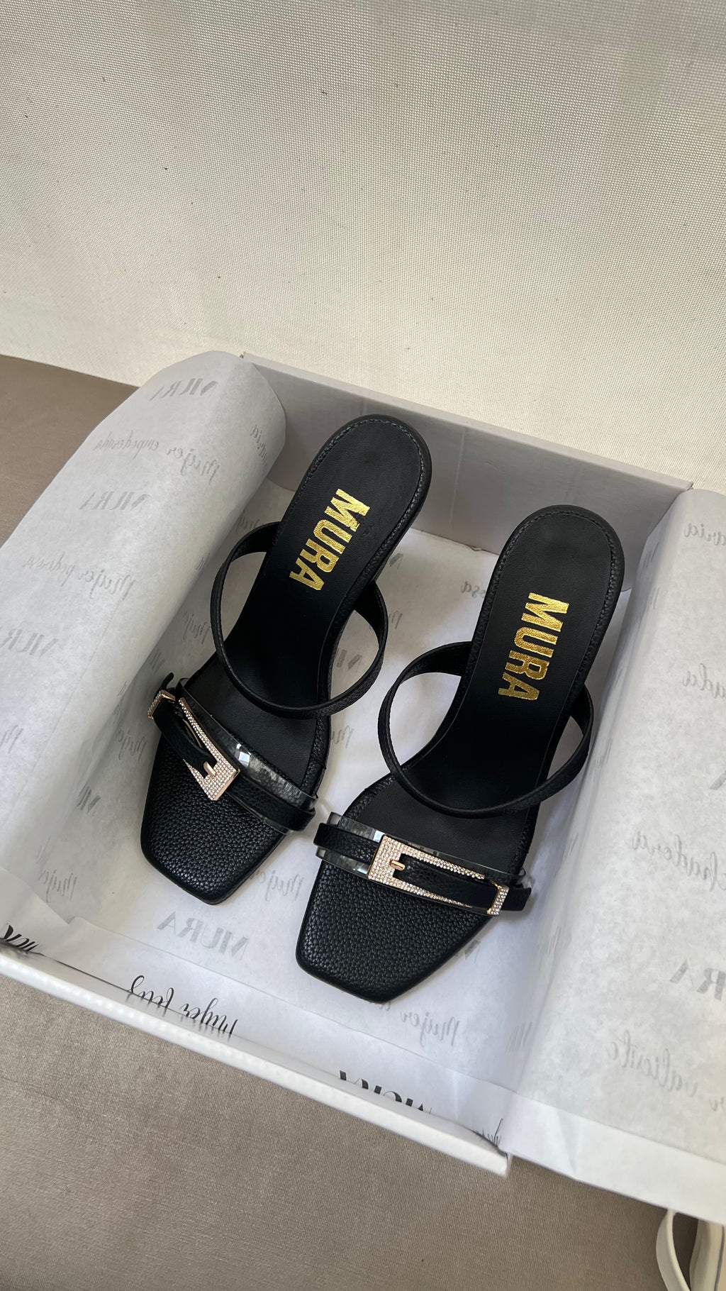 STELLA HEELS / NEGRO