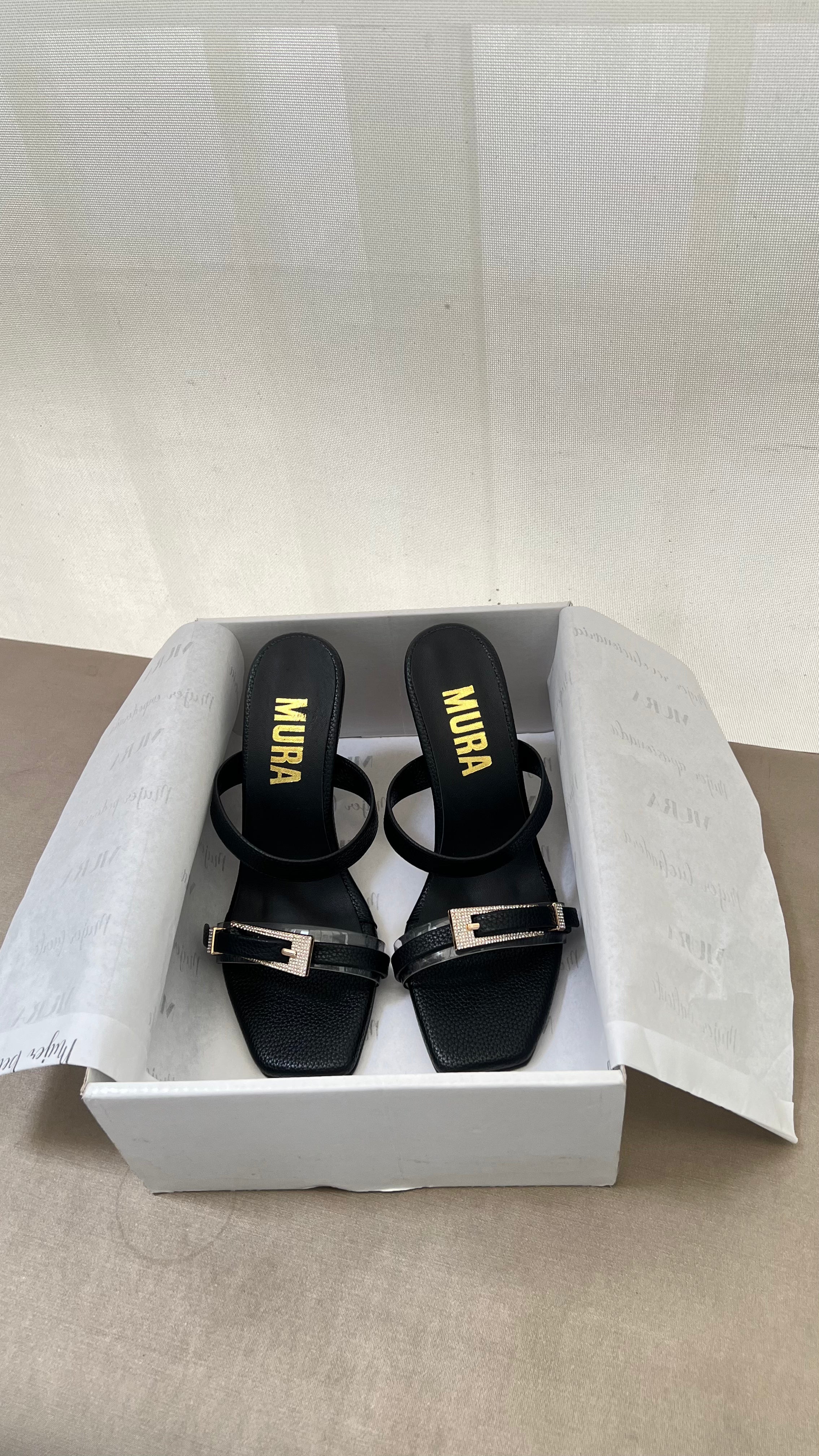 STELLA HEELS / NEGRO