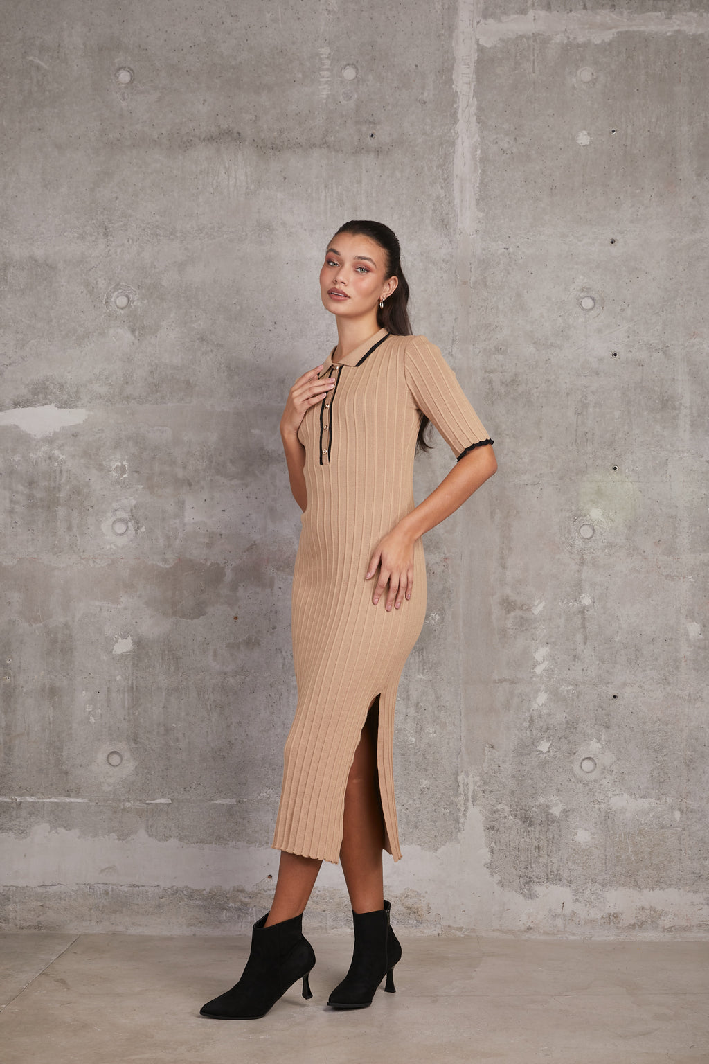 BEKI BOOTS / BLACK SUEDE