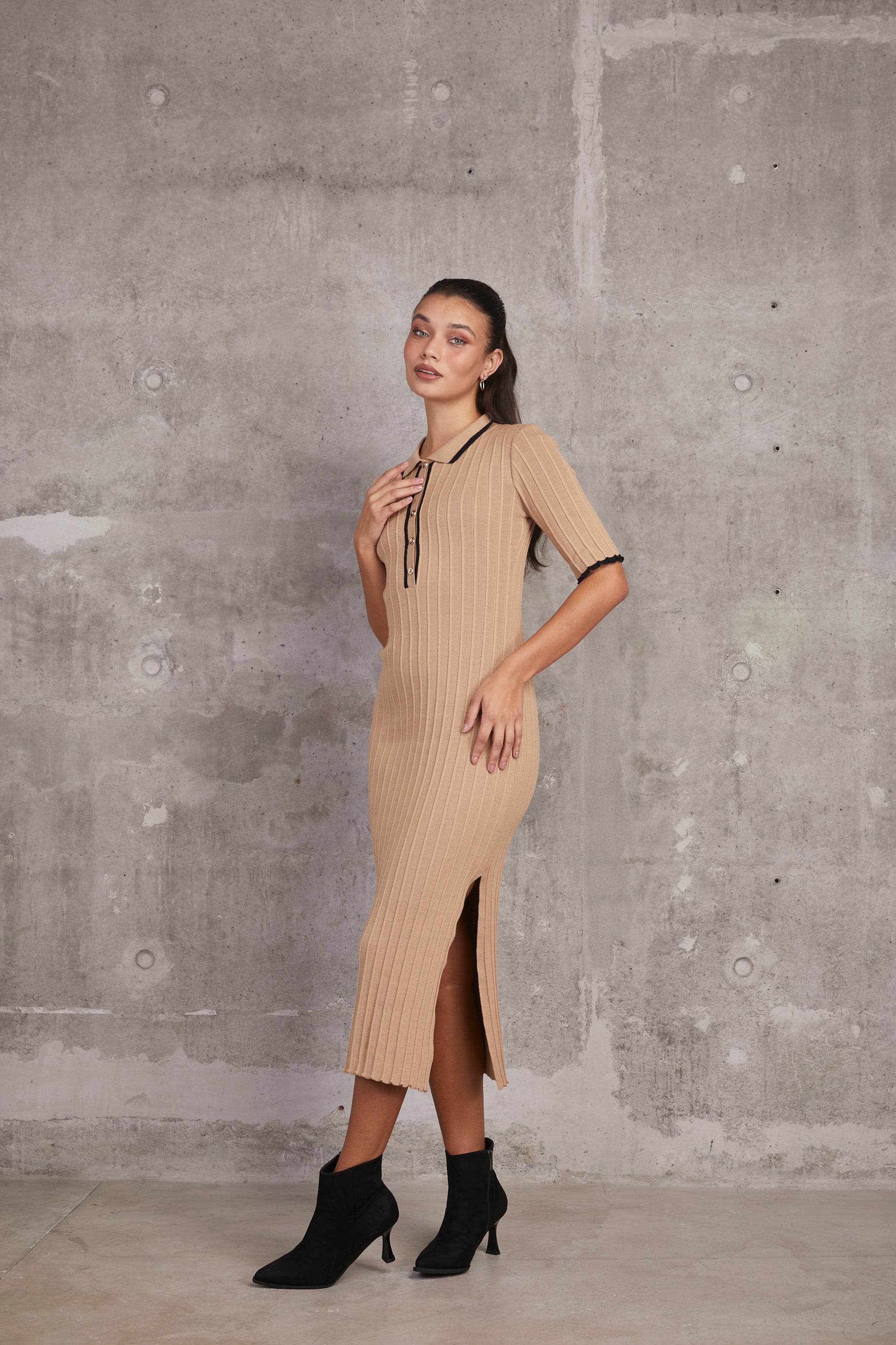 BEKI BOOTS / BLACK SUEDE