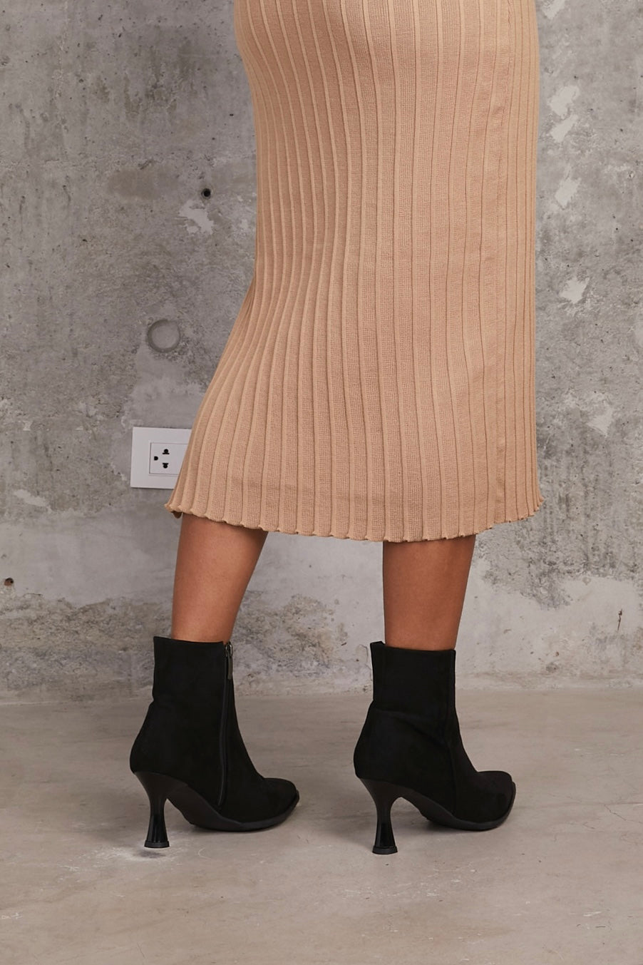 BEKI BOOTS / BLACK SUEDE