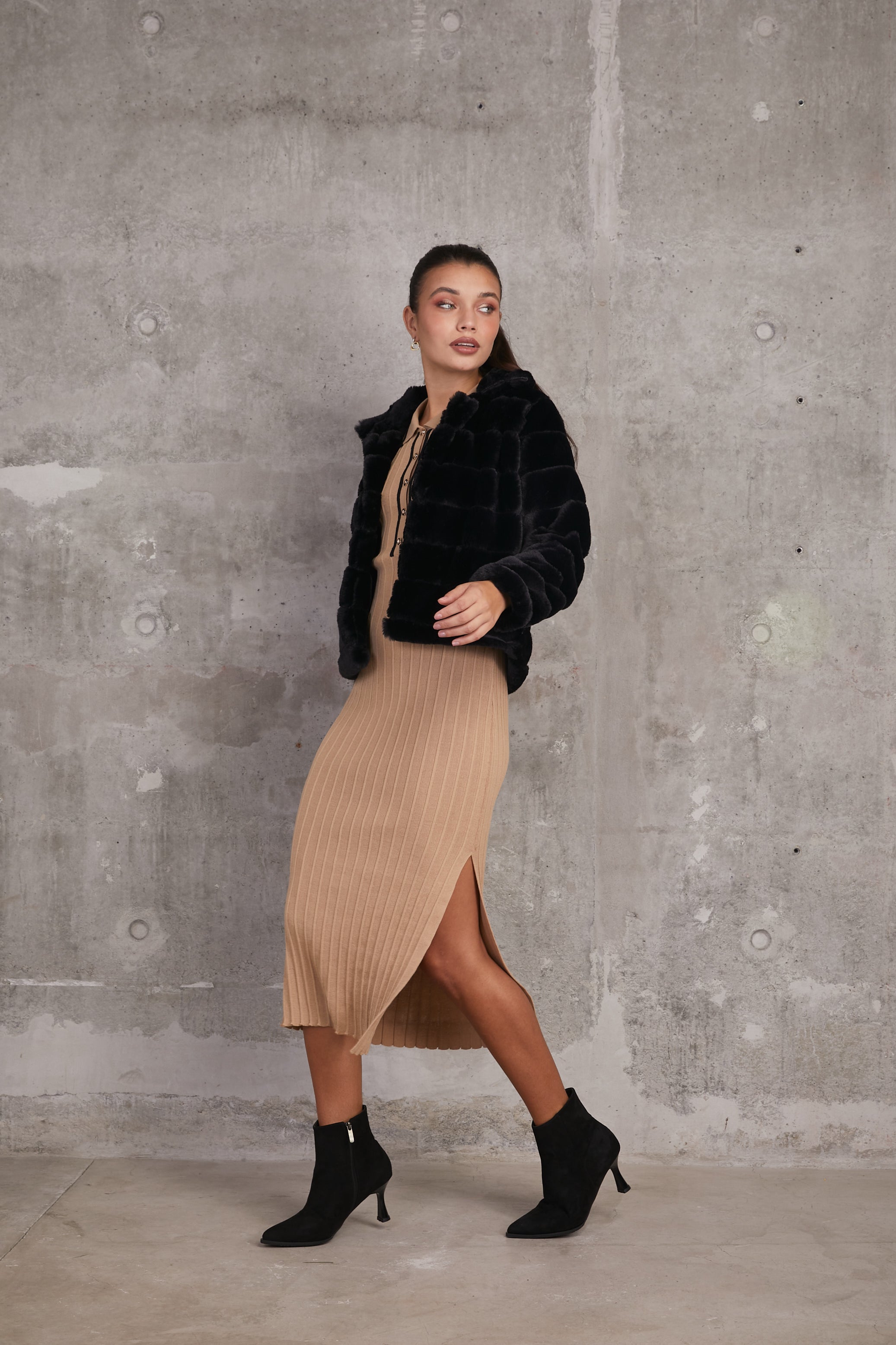 BEKI BOOTS / BLACK SUEDE