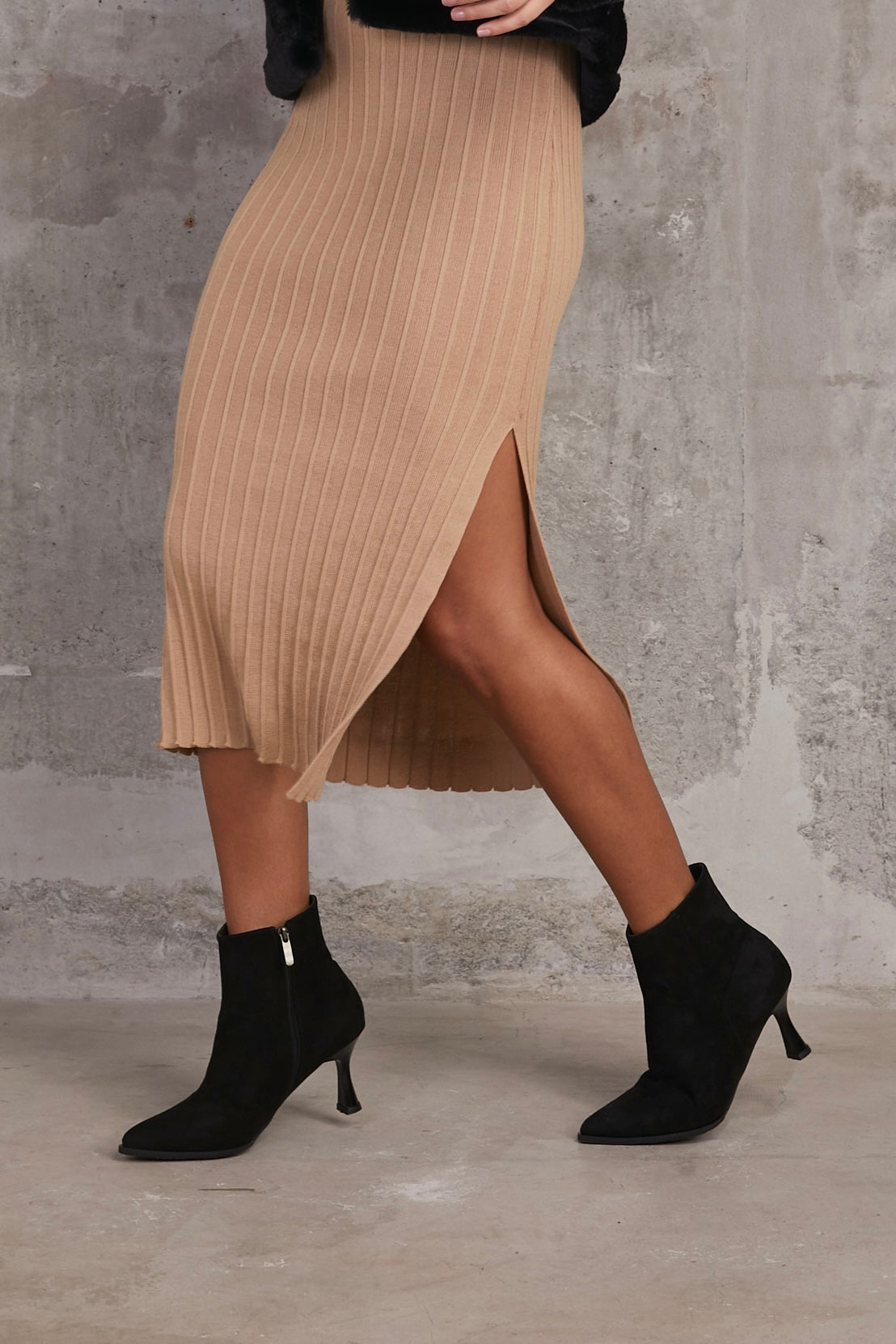 BEKI BOOTS / BLACK SUEDE