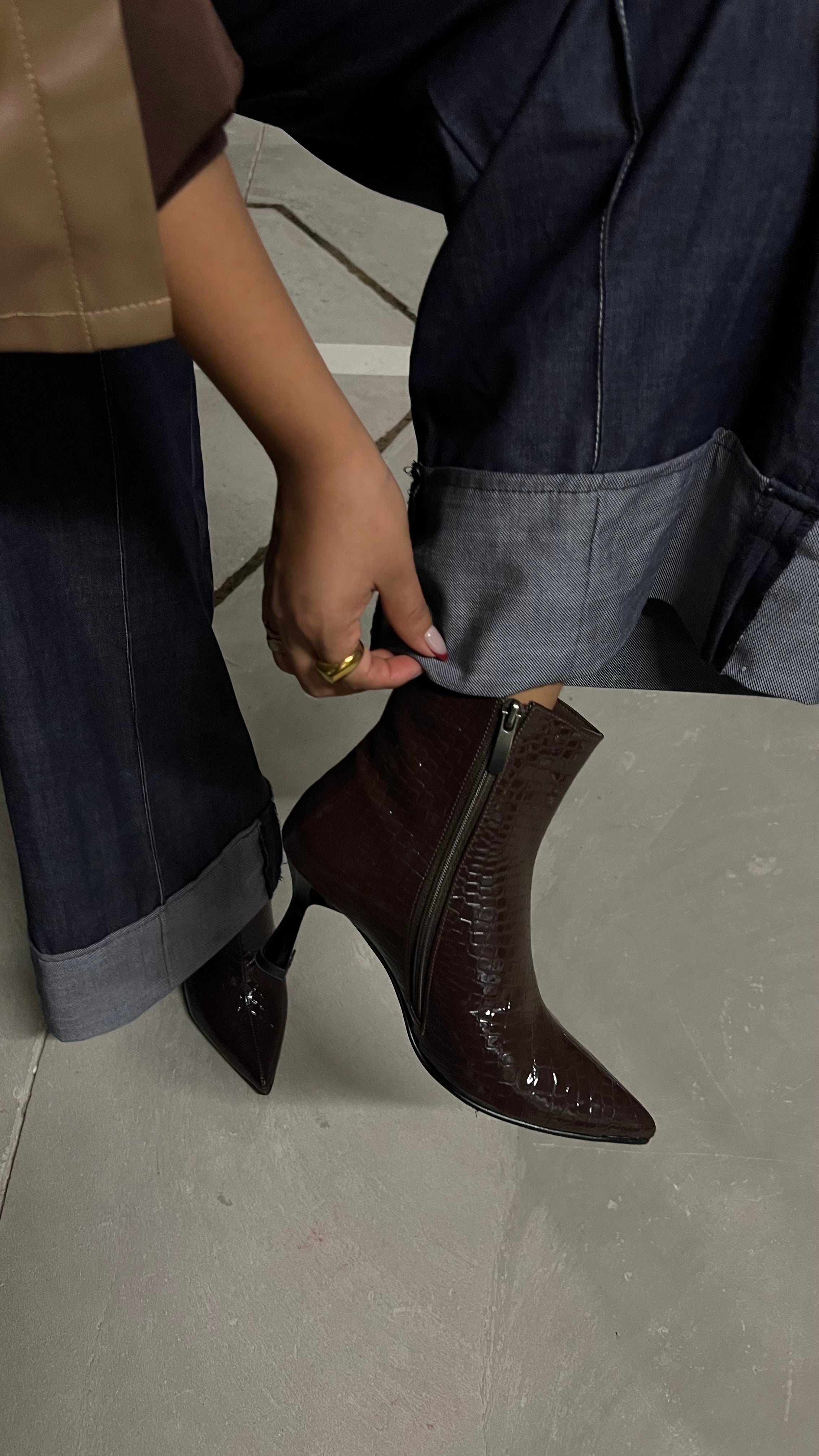 GEORGINA BOOTS / BROWN