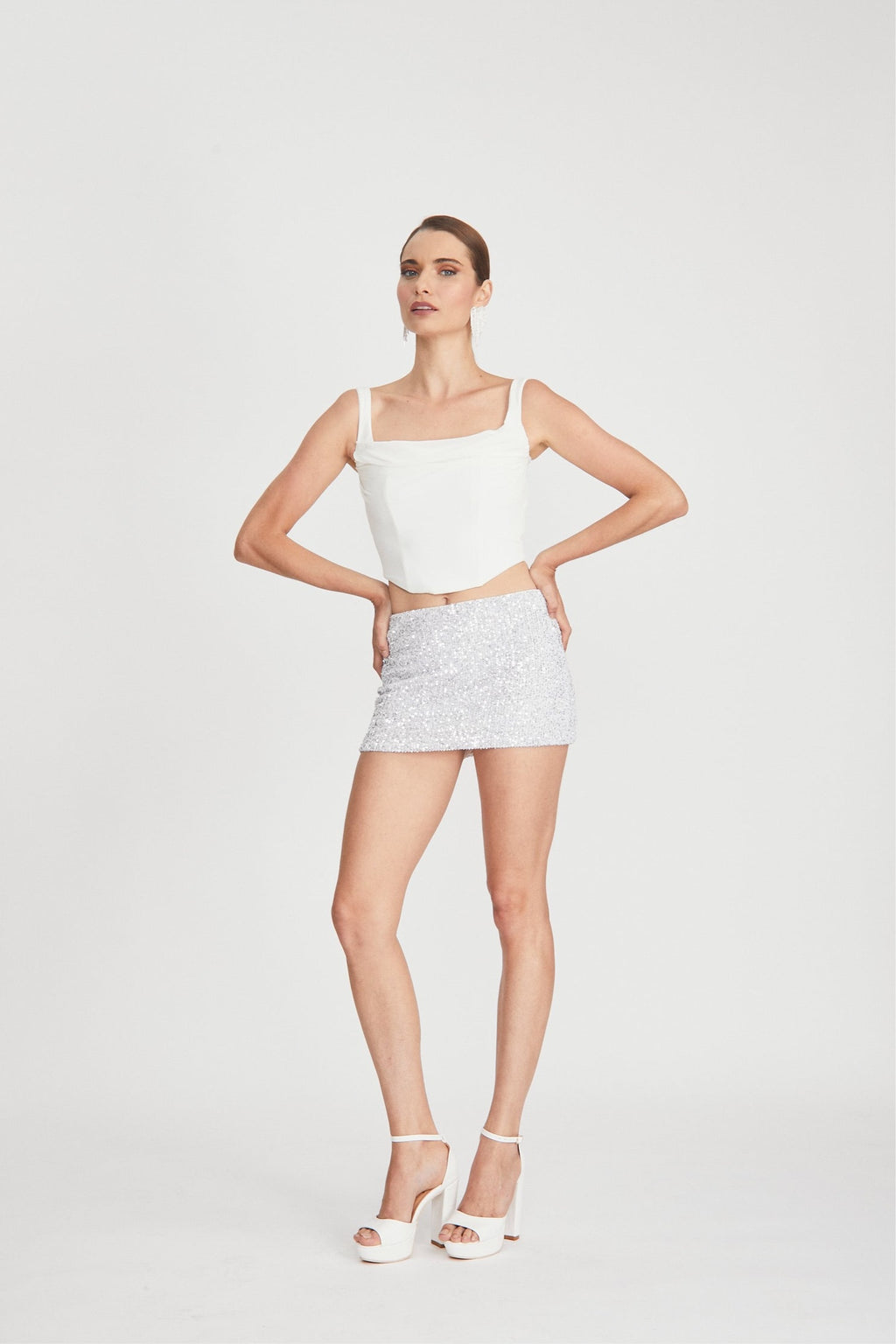 ALESSI HEELS / BLANCO