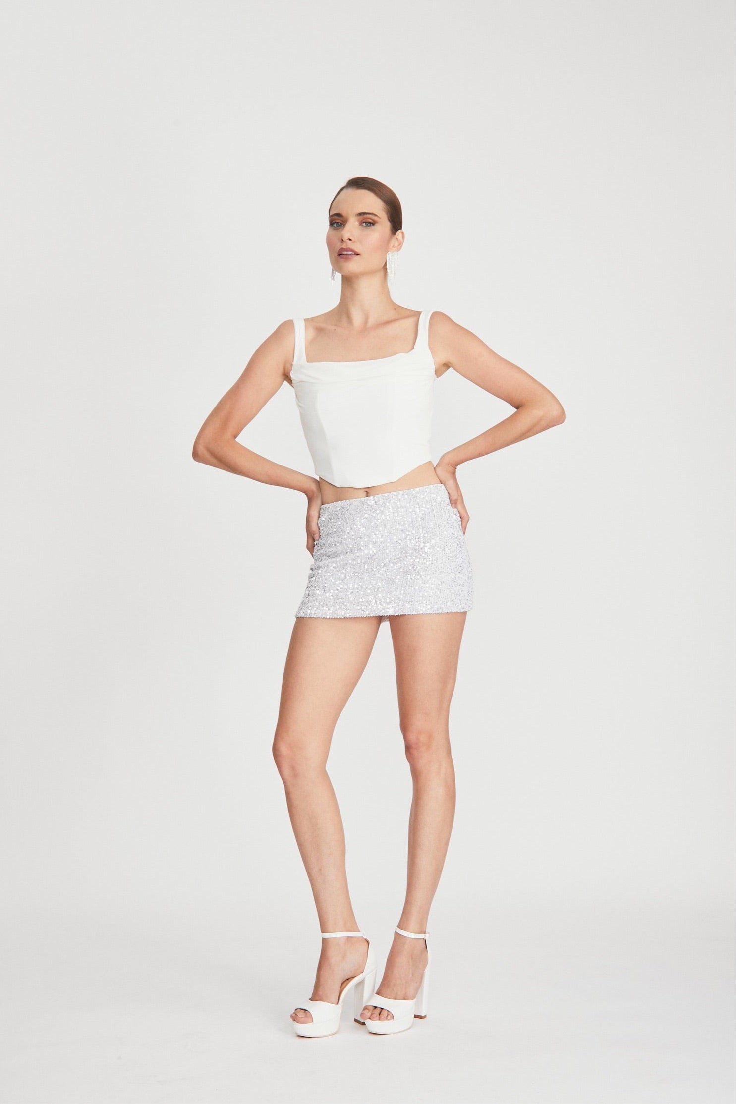 ALESSI HEELS / BLANCO