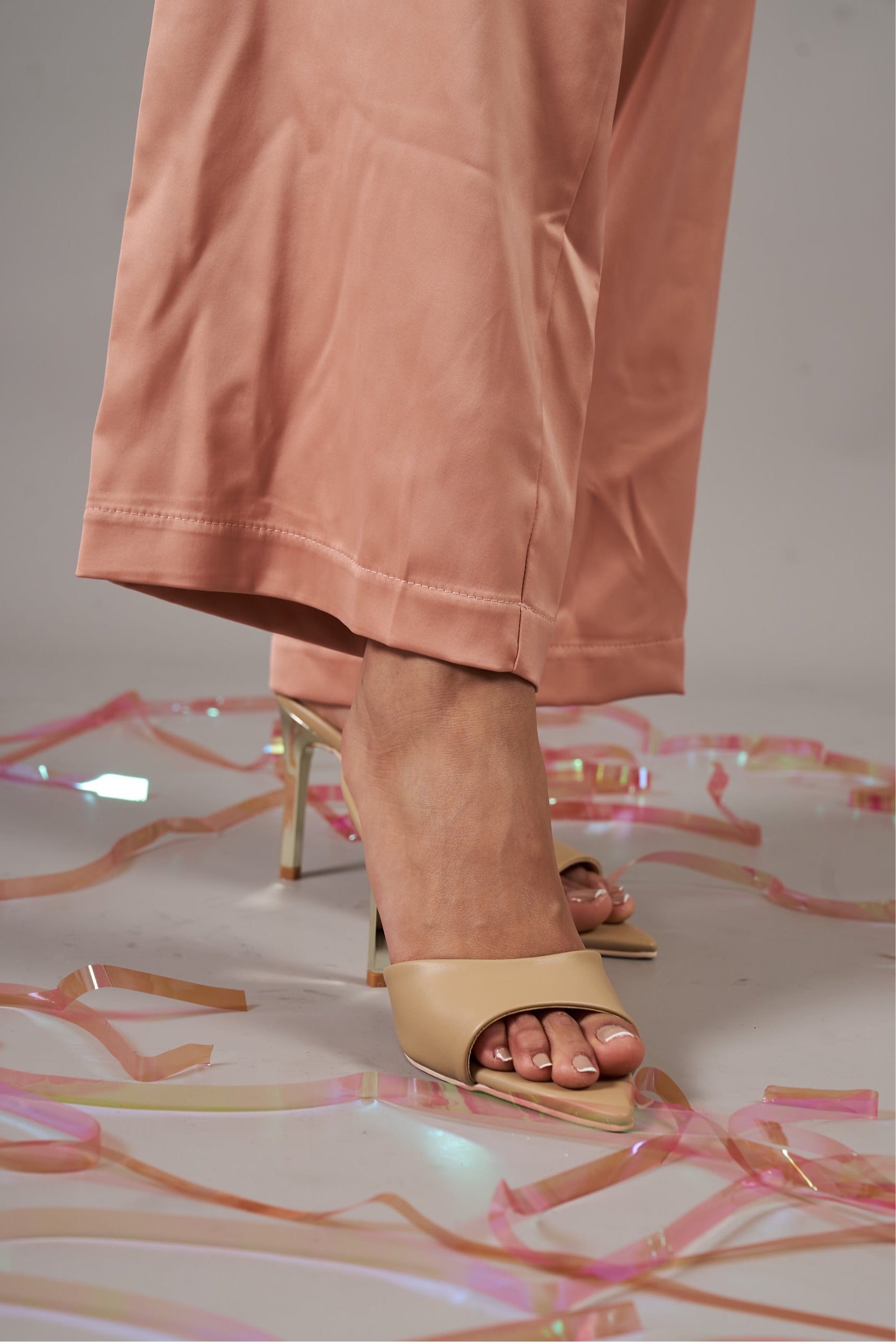 COLLINS HEELS / BEIGE