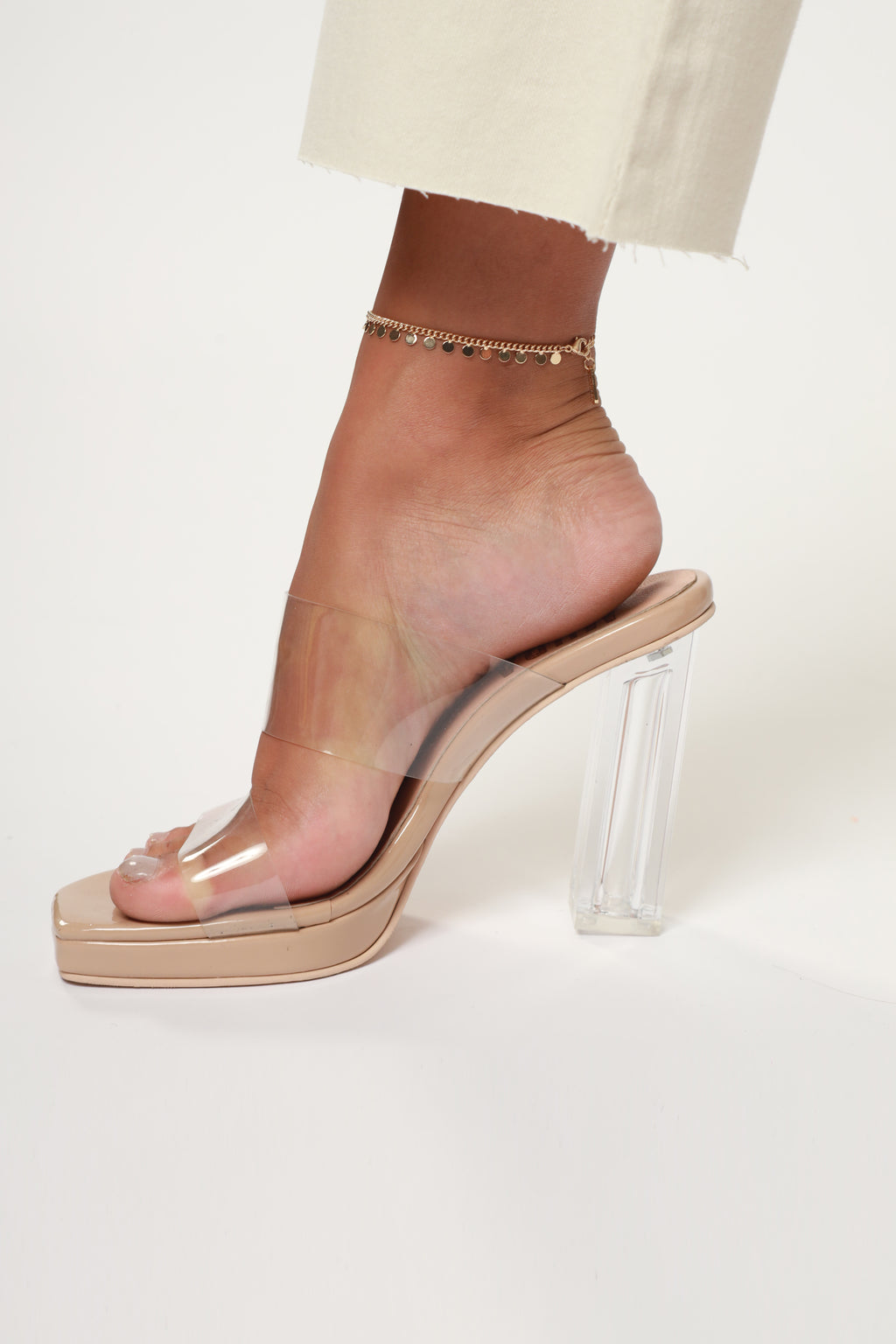 NYA HEELS / BEIGE