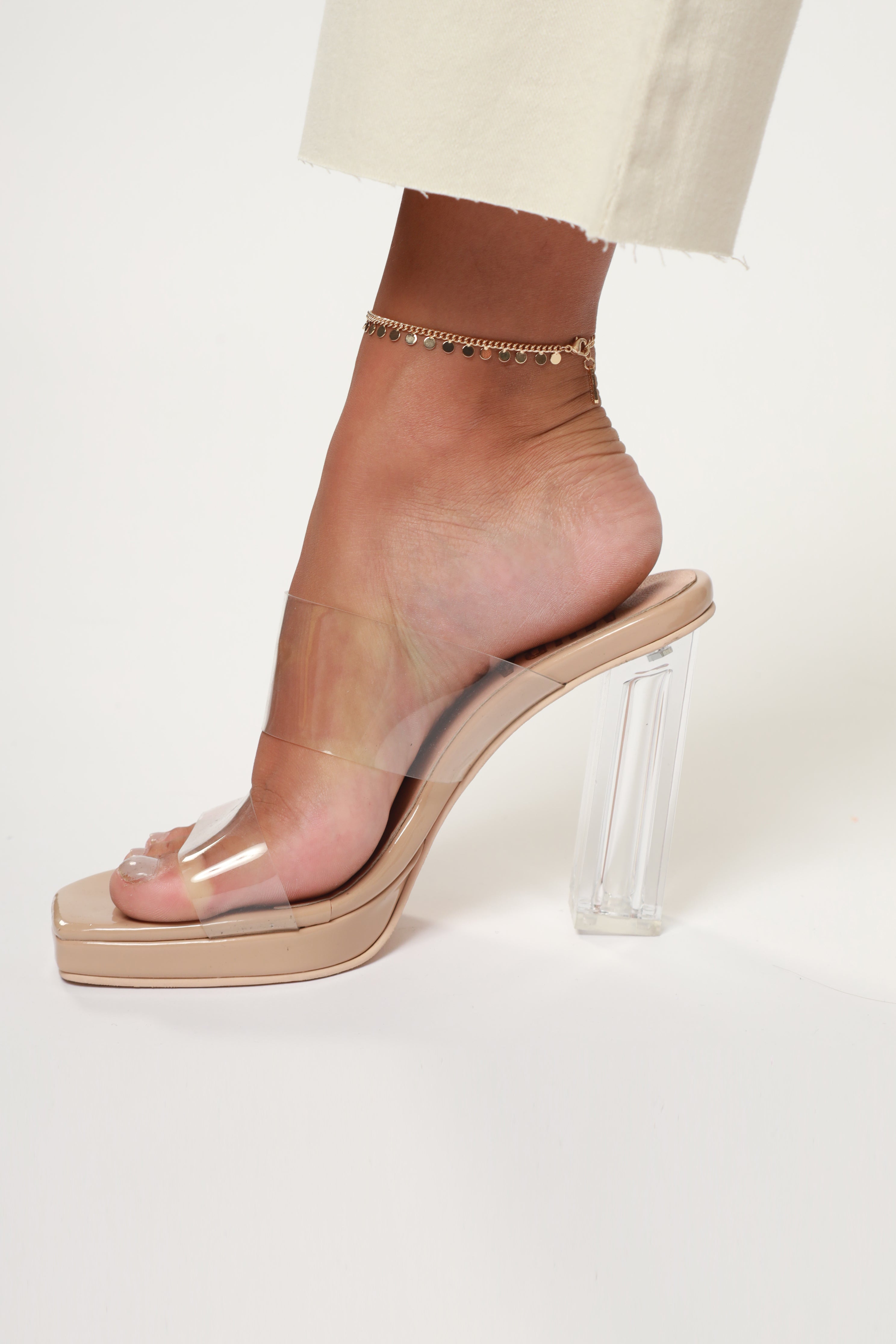 NYA HEELS / BEIGE