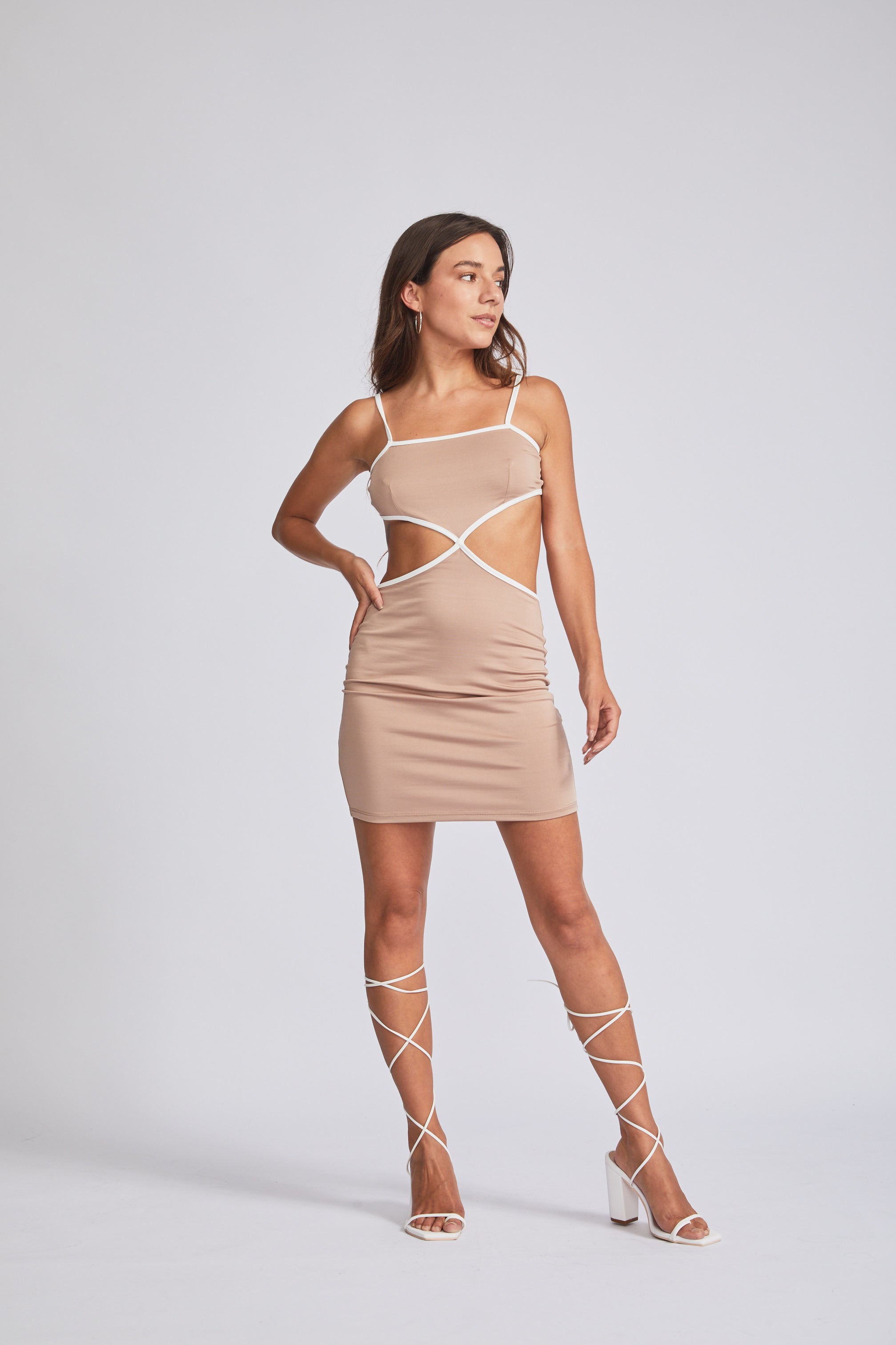 ALMENDRA HEELS / BLANCO