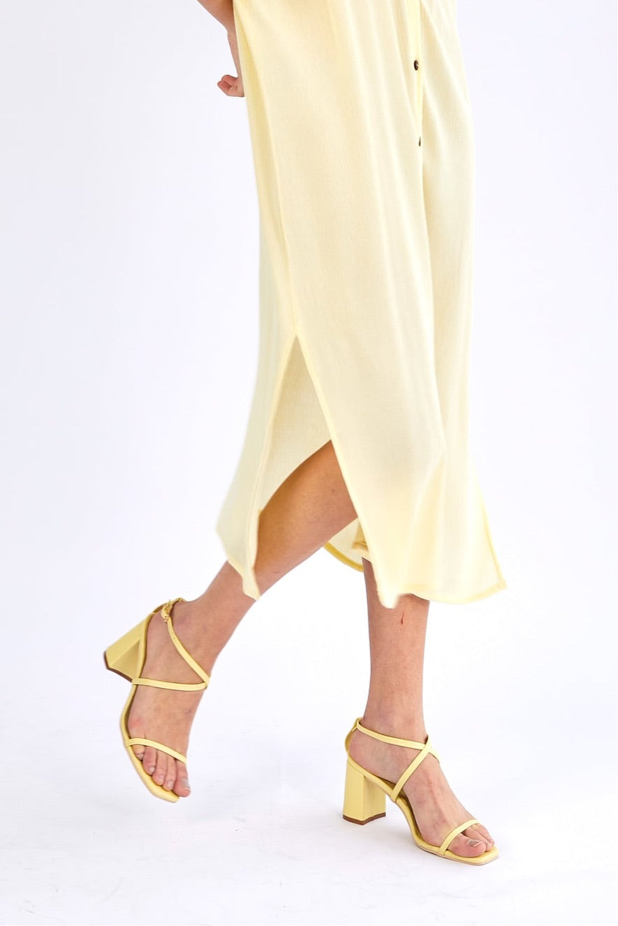 IRINA HEELS YELLOW