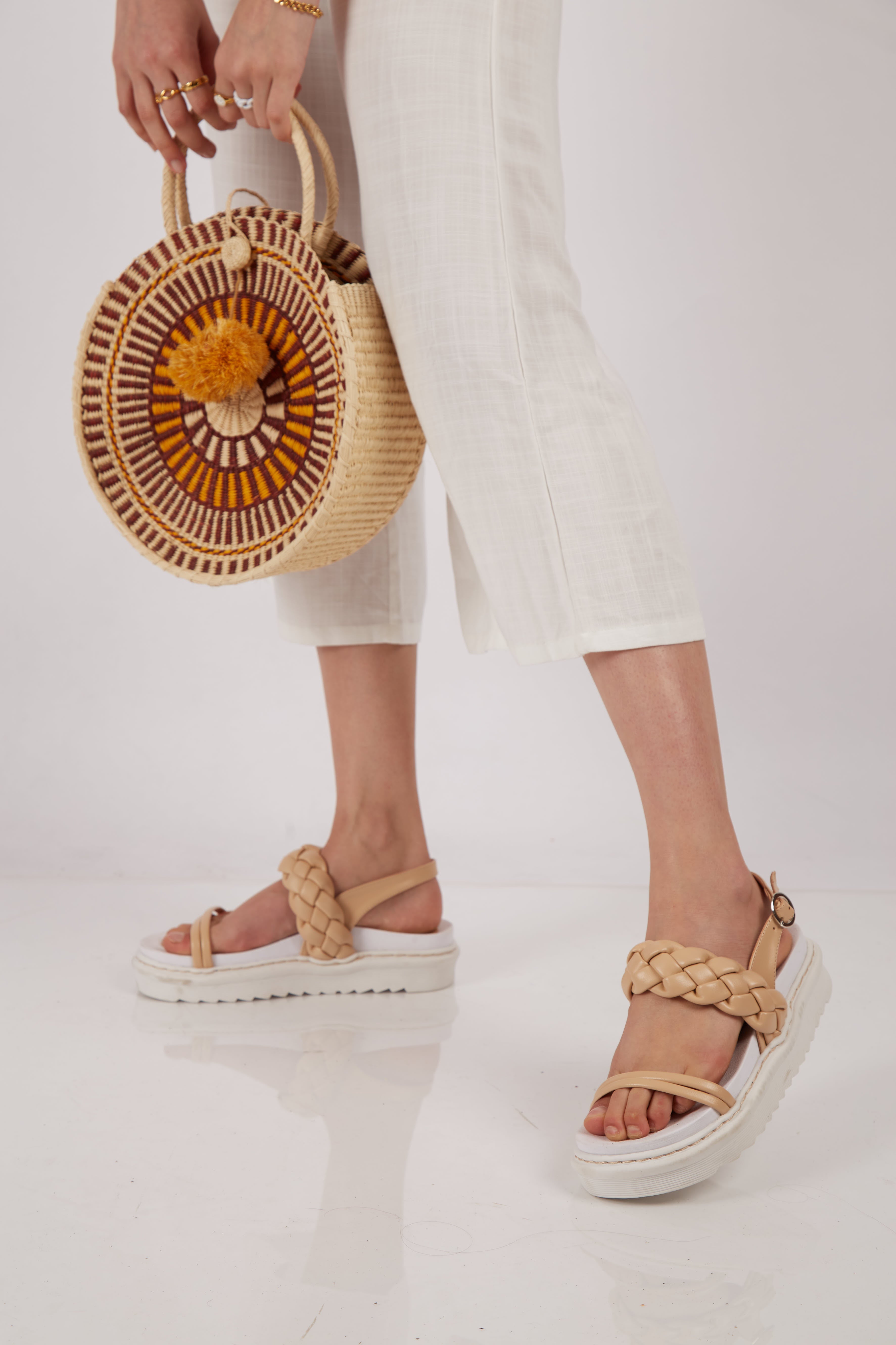 GRETA SANDALS BEIGE