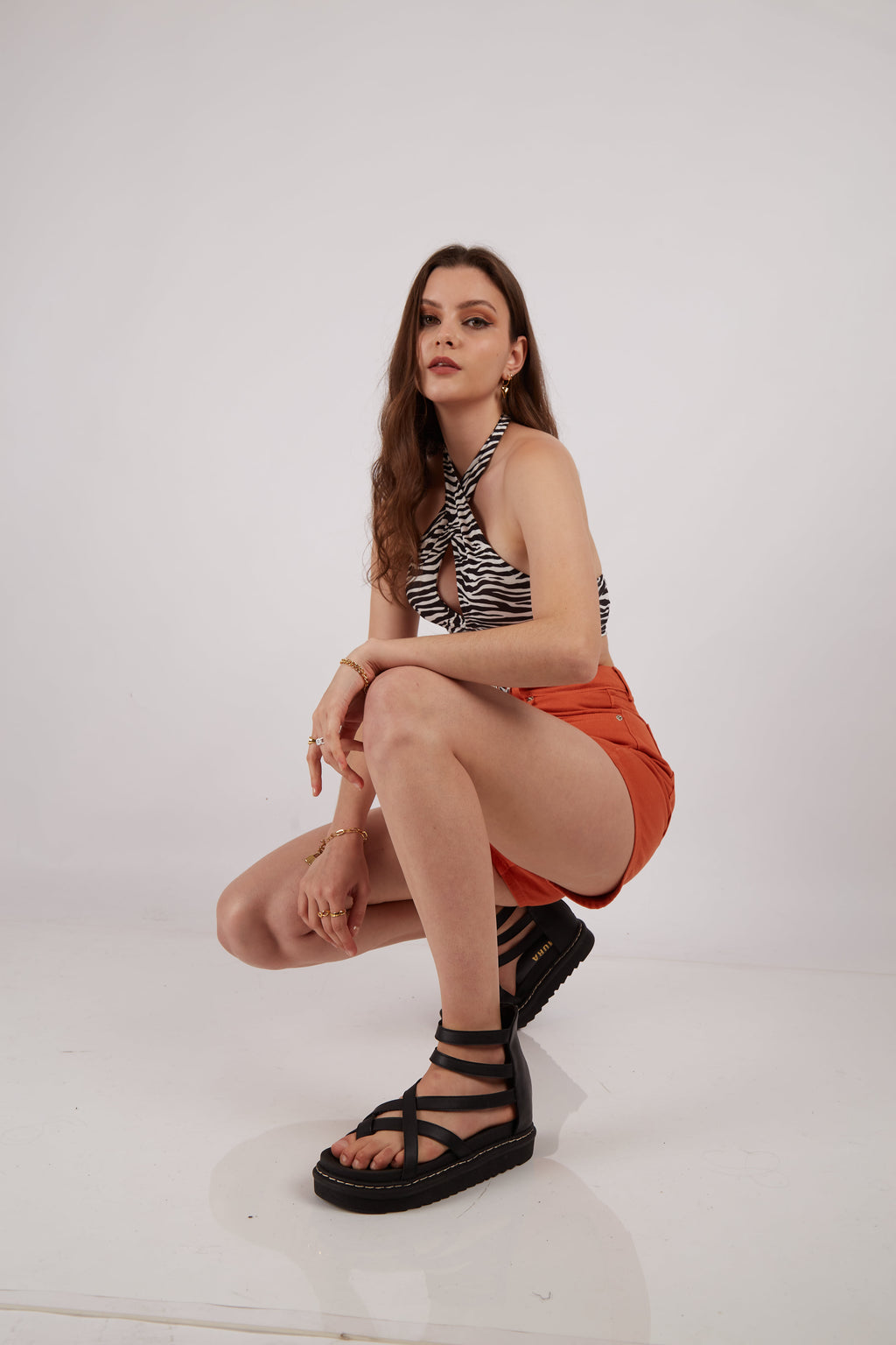 FARLA SANDALS / NEGRO