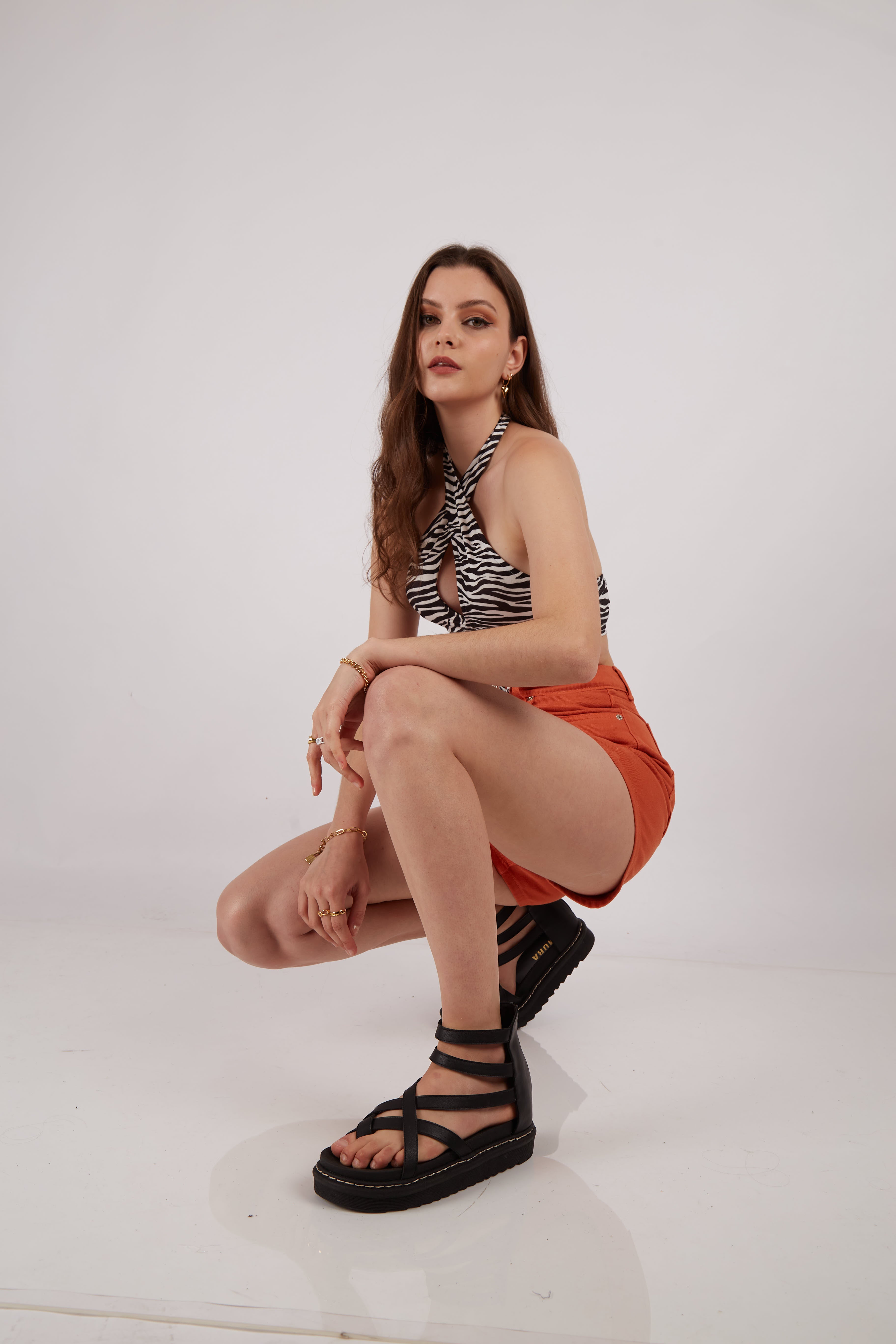 FARLA SANDALS / NEGRO