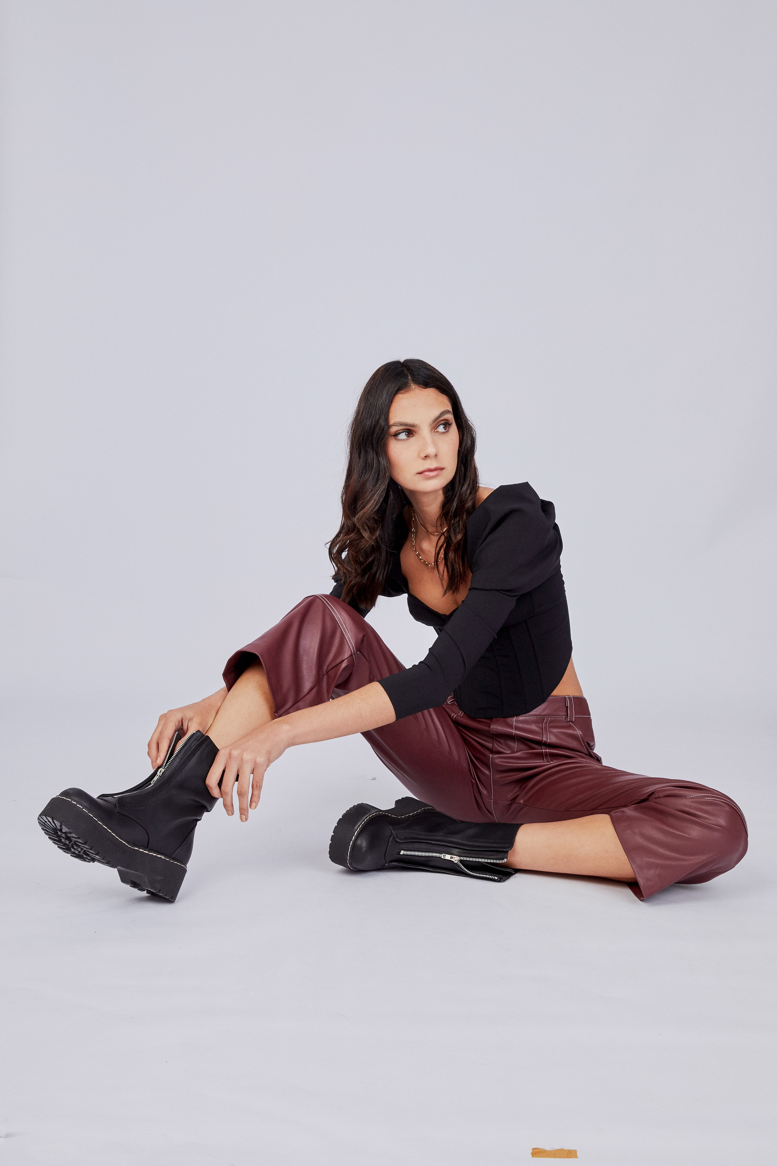 LONDON BOOTS / NEGRO