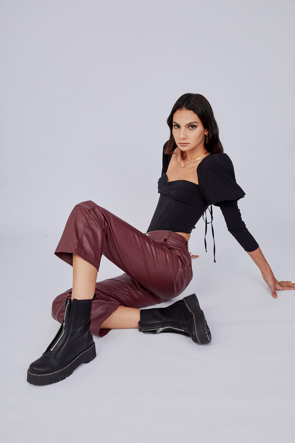 LONDON BOOTS / NEGRO